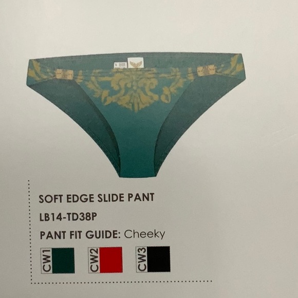 Lisa Blue Splash of Color top/TEMPLE DANCER bikini bottom - Black (#35) - Picture 13 of 16